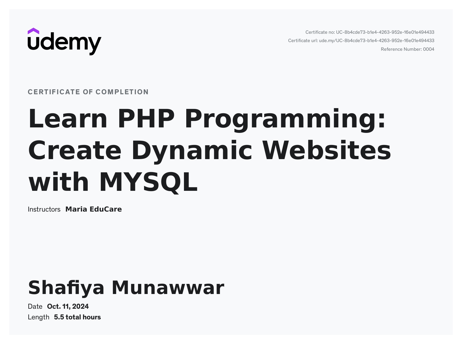 Learn PHP Programming